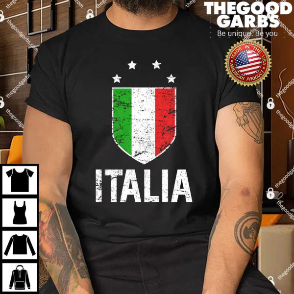Vintage Italia Shield Crest Shirts