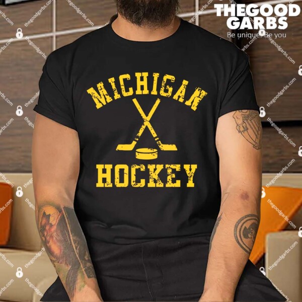 Vintage Michigan Hockey Shirt