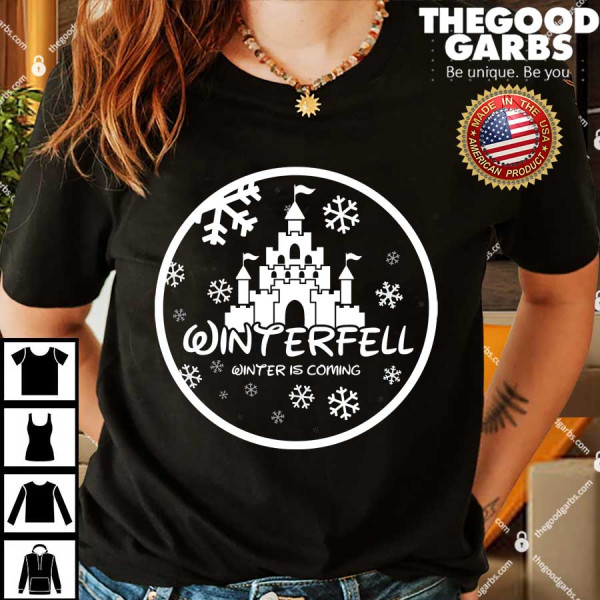 Winterfell Parody Logo Winter Is Coming Shirt