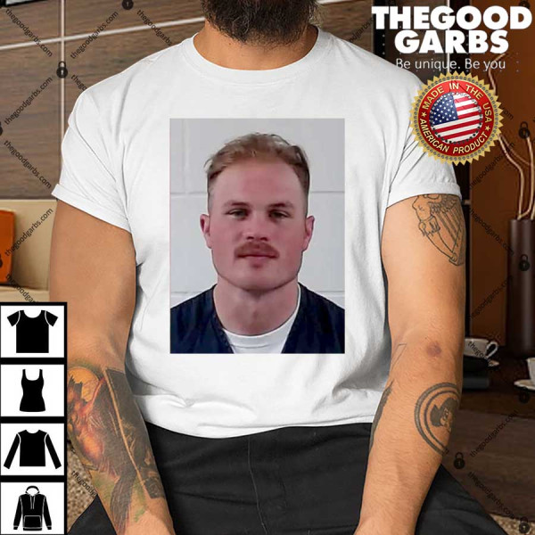 Zach Bryan Mugshot Craig County Jail Shirt