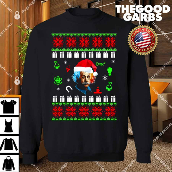 Albert Einstein Christmas Sweater