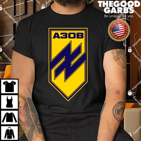 Azov Regiment A30B Azov Battalion Ukraine Shirt