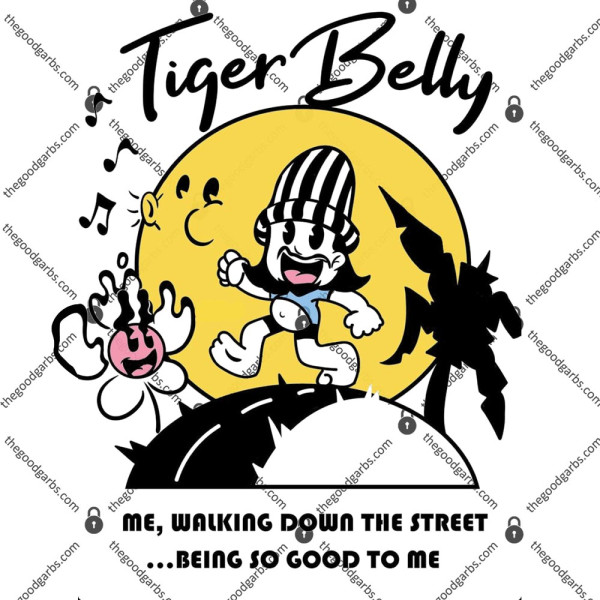 Bad Friends -Tigerbelly Merch Walking Down The Stree T-Shirt