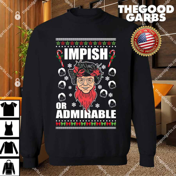 Belsnickel Impish Or Admirable Christmas Sweater