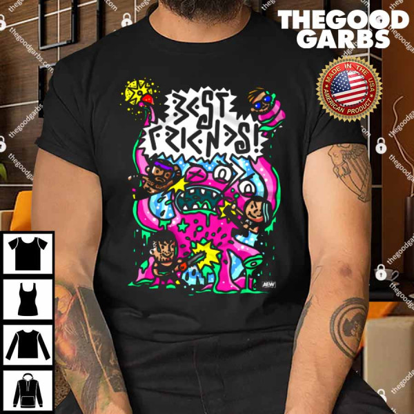 Best Friends Kris Statlander & Orange Cassidy Intergalactic Planetary Shirt