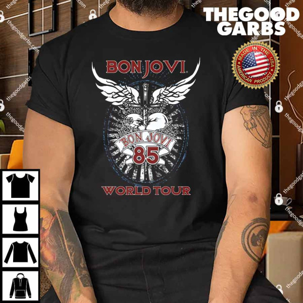 Bon Jovi 85 World Tour Shirt