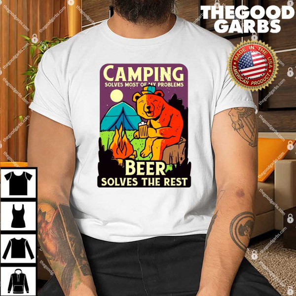 Camping And Beer Funny T-Shirt