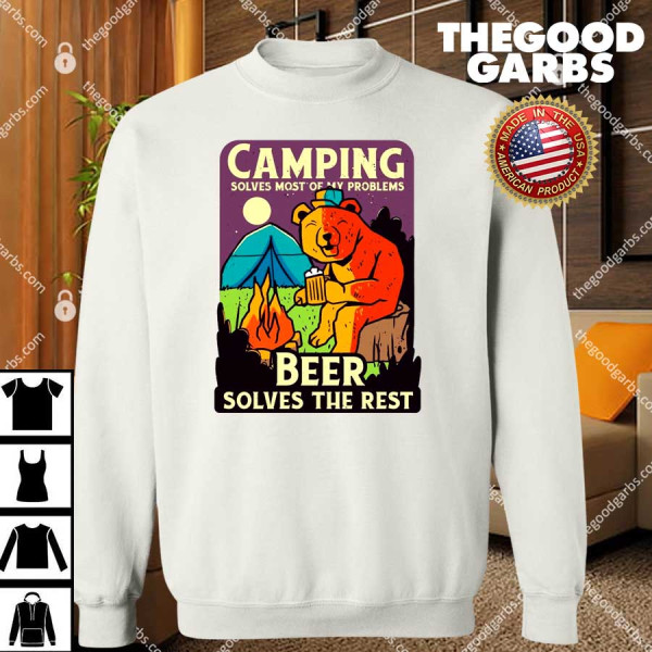 Camping And Beer Funny T-Shirts