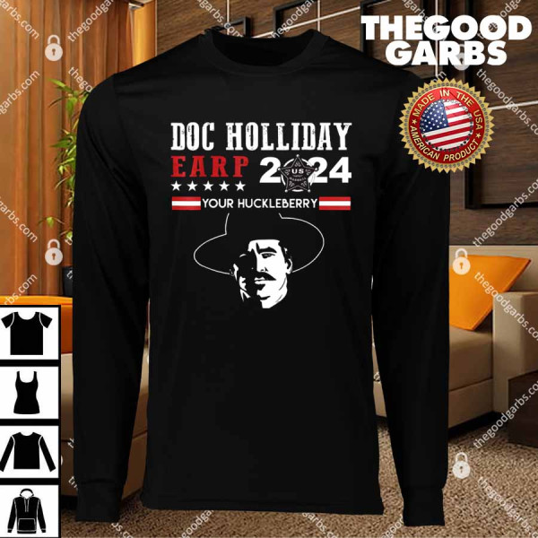 Doc Holliday Wyatt Earp Presidency Vice President 2024 T-Shirts