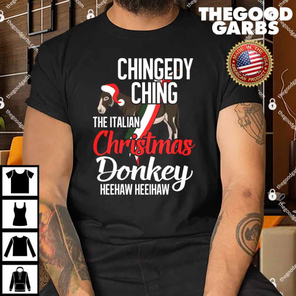 Dominick The Christmas Donkey Italian Christmas Donkey Shirt
