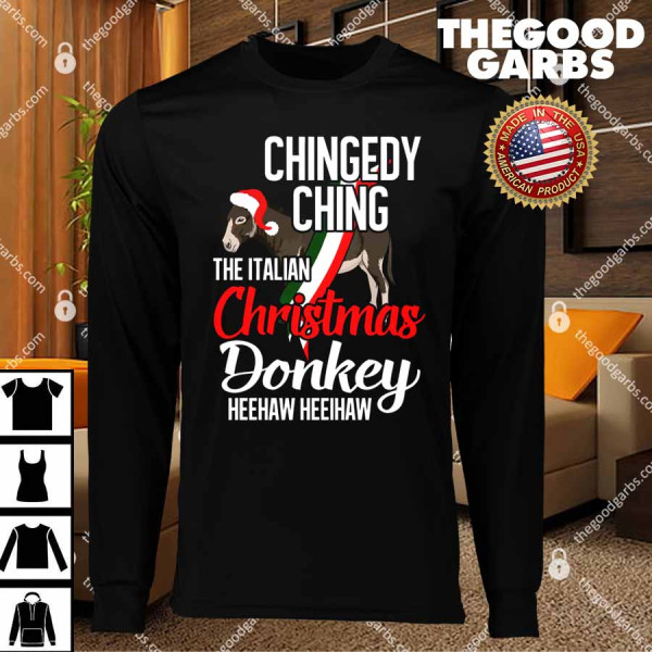 Dominick The Christmas Donkey Italian Christmas Donkey T-Shirts