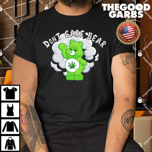 Don't Care Smoking Bear T-Shirt