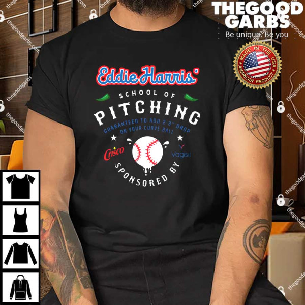 Eddie Harris School of Pitching T-Shirt