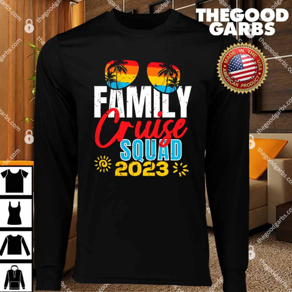 Family Cruise Squad 2023 Matching Boat Summer Vacation T-Shirts
