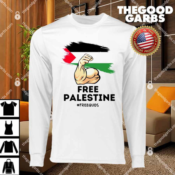 Free Palestine The Power Of The Palestinian Flag T-Shirts