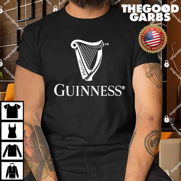 Guinness Classic Harp Logo Shirt