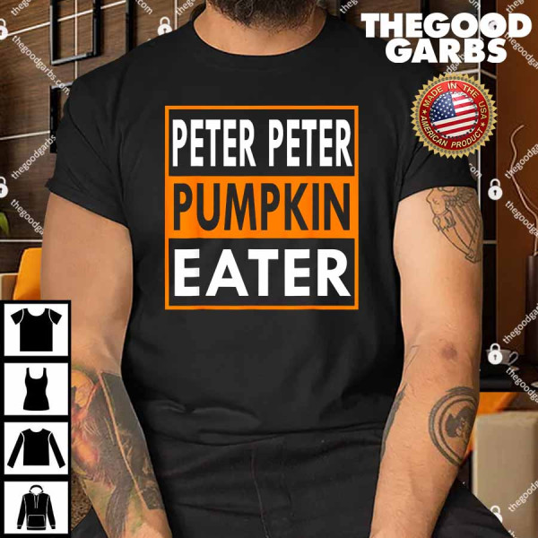 Halloween Peter Pumpkin Eater Costume Couples Shirt