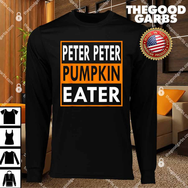 Halloween Peter Pumpkin Eater Costume Couples T-Shirts