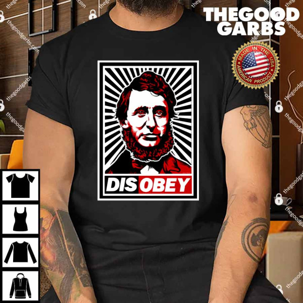 Henry David Thoreau Civil Disobedience Shirt