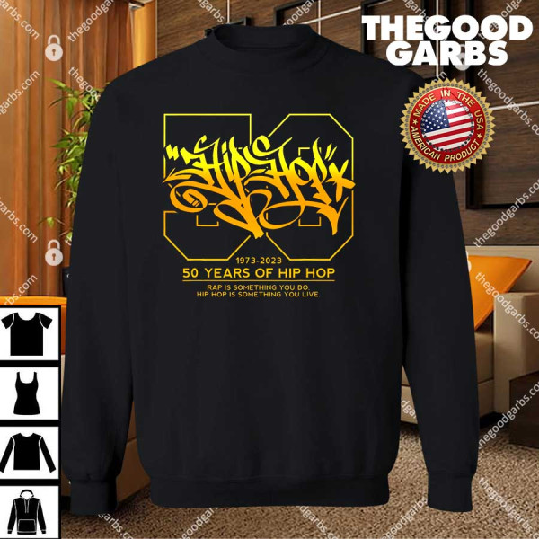 Hip Hop 50 Years Anniversary Graffiti 50 Years Hip Hop T-Shirts