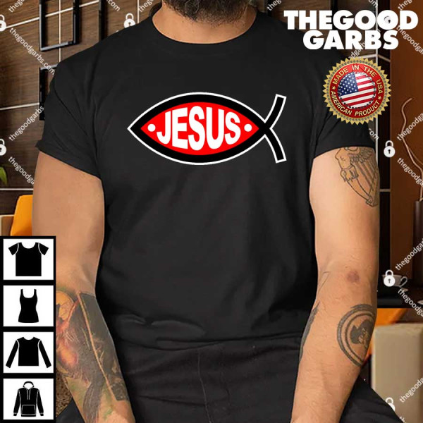 Jesus Christian Fish Symbol T-Shirt