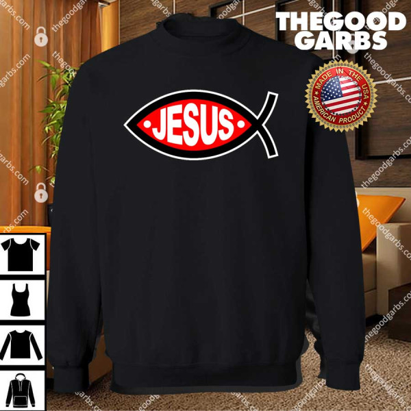 Jesus Christian Fish Symbol T-Shirts