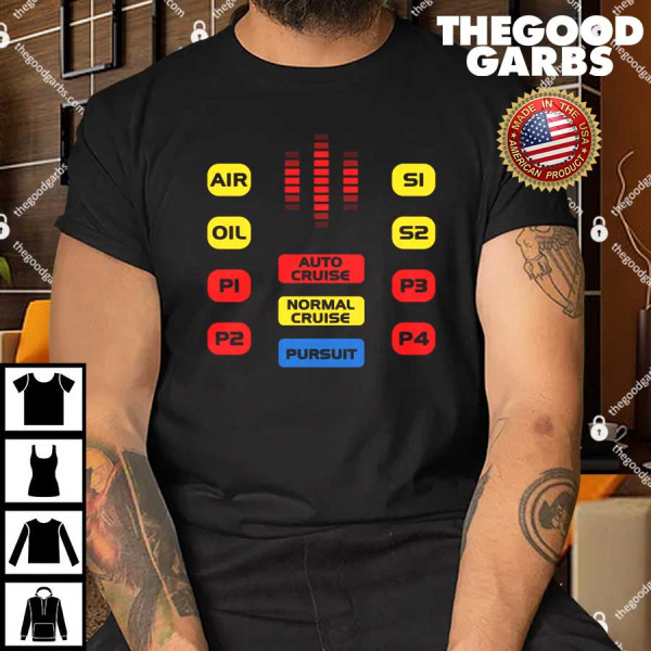 Knight Rider KITT Console T-Shirt
