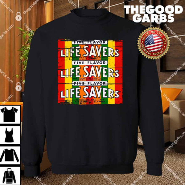 Life Savers Candy Aged Retro Look T-Shirts