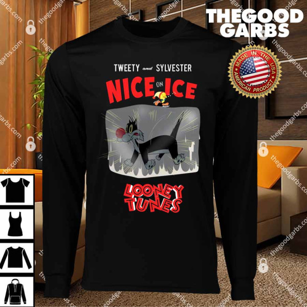 Looney Tunes Tweety And Sylvester Nice On Ice T-Shirts