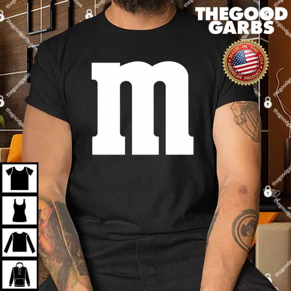 M Candy Funny Halloween Costume Shirt