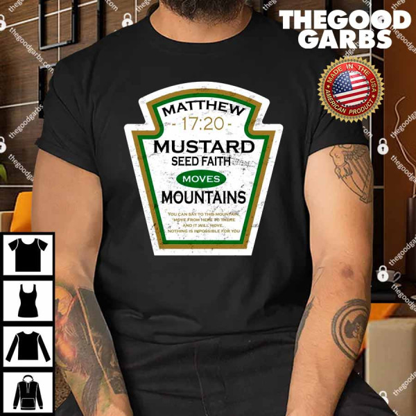 Matthew 17-20 Mustard Label T-Shirt