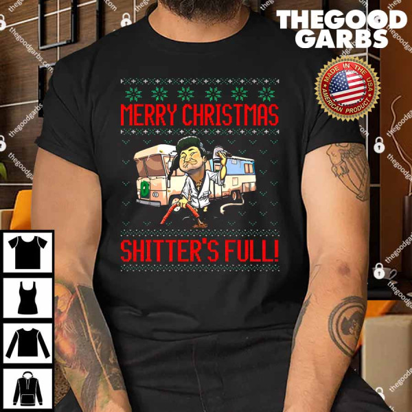 Merry Christmas Shitters Full Cousin Eddie Bus T-Shirt
