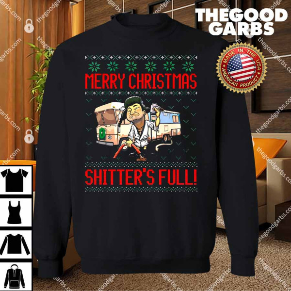 Merry Christmas Shitters Full Cousin Eddie Bus T-Shirts