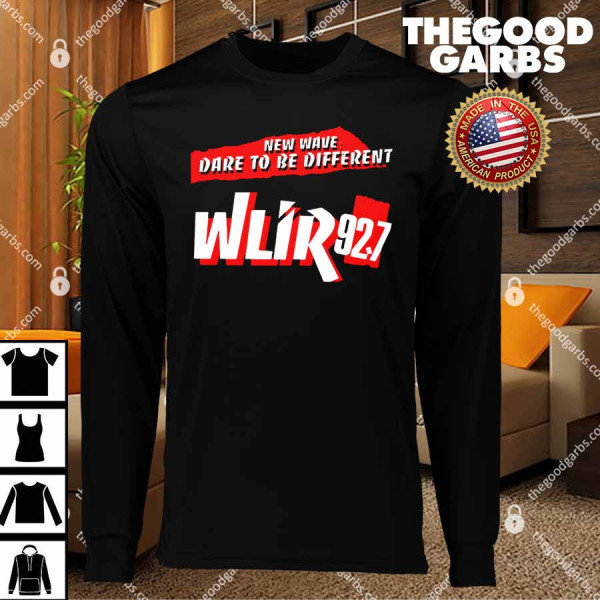 New Wave Dare To Be Differen Wlir 92 T-Shirts