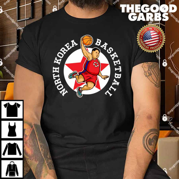 North Korea Basketball Rocketman Shirt