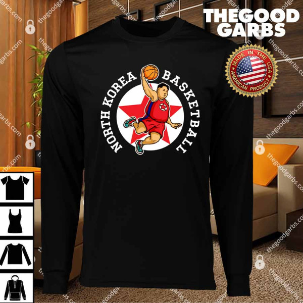 North Korea Basketball Rocketman T-Shirts
