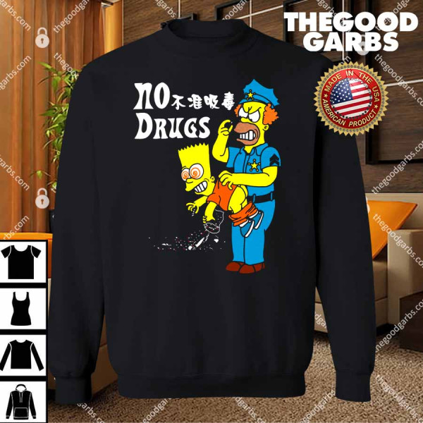 Simpson No Drugs T-Shirts