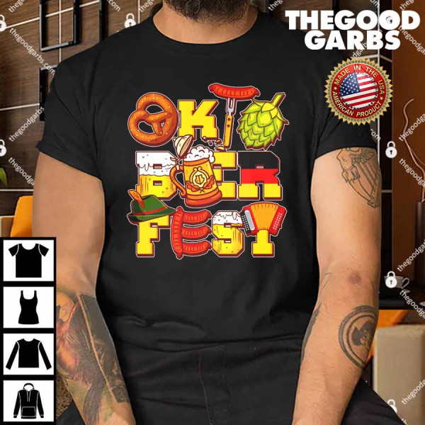 Oktoberfest Party Logo T-Shirt
