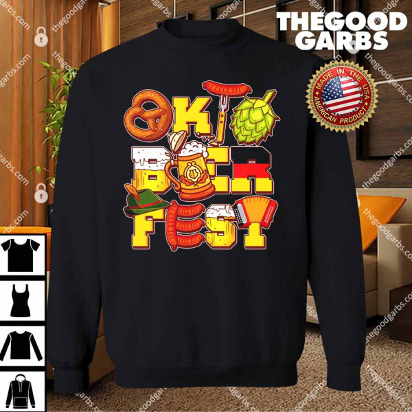 Oktoberfest Party Logo T-Shirts