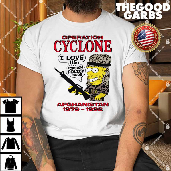 Operation Cyclone Afghanistan 1979-1992 Shirt