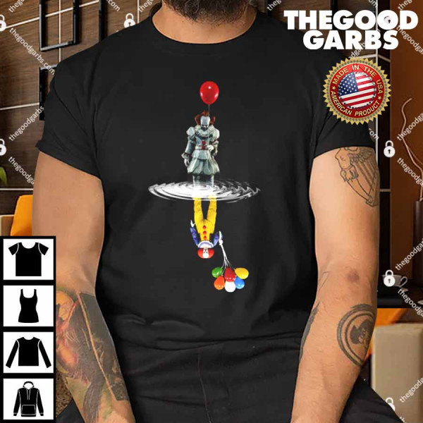 Pennywise reflection Water mirror The Clown Halloween Shirt