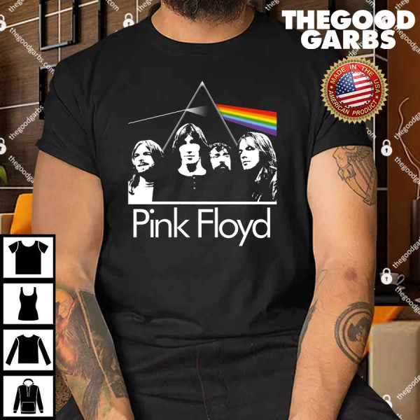 Pink Floyd Bandmates Prism Montage Shirt