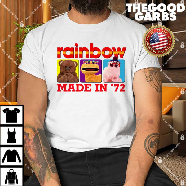 Rainbow Made In 1972 Shirt