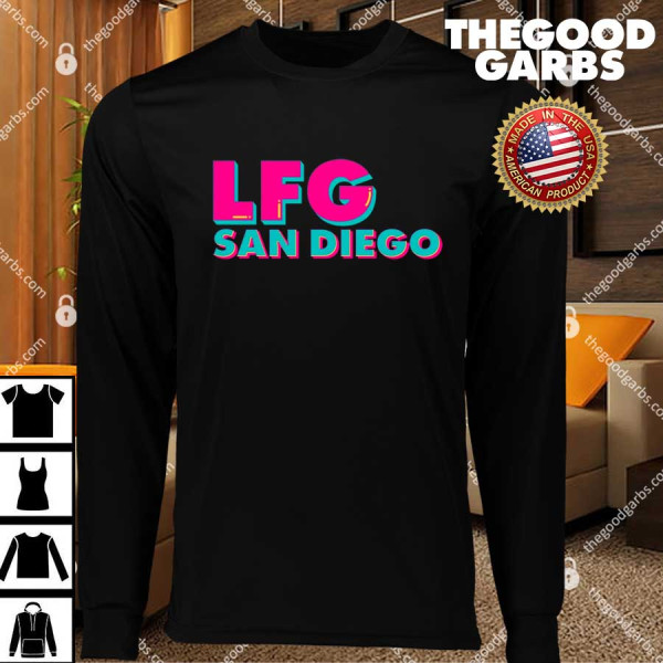 Retro LFG San Diego Logo T-Shirts
