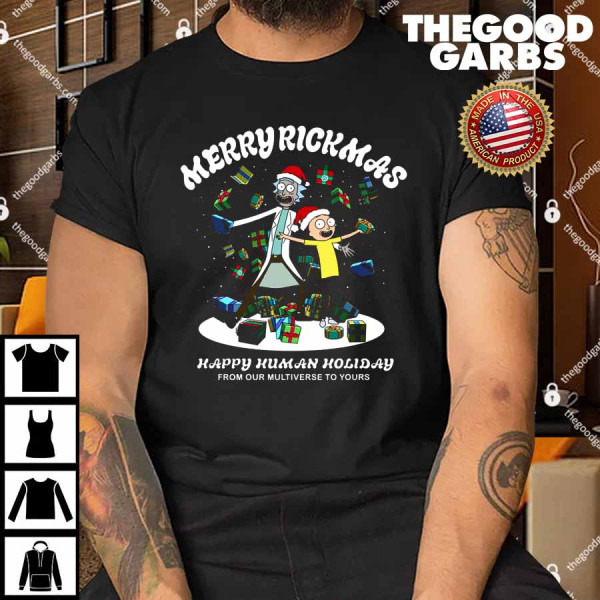 Rick and Morty Merry Rickmas Christmas Shirt