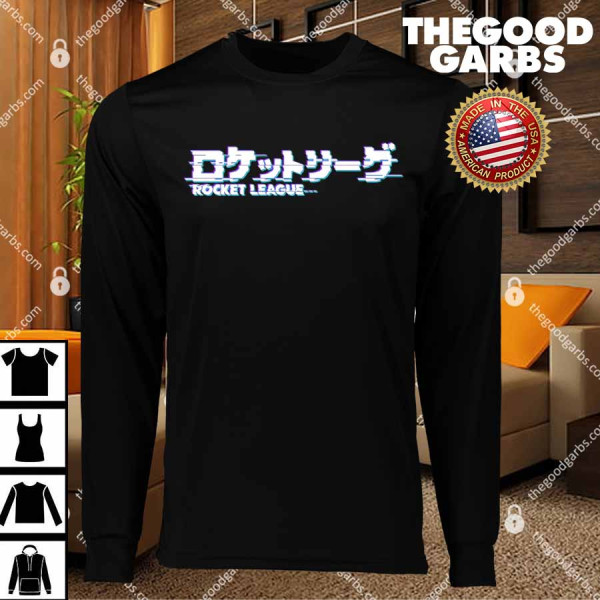 Rocket League Light Tokyo Glitch Logo T-Shirts