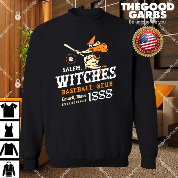 Salem Witches Massachusetts Baseball Club T-Shirts