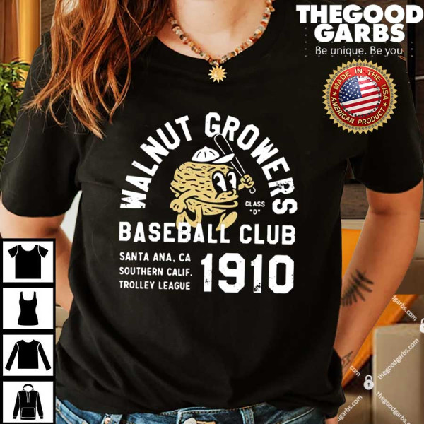 Santa Ana Walnut Growers California Vintage Defunct Baseball Teams Shirt