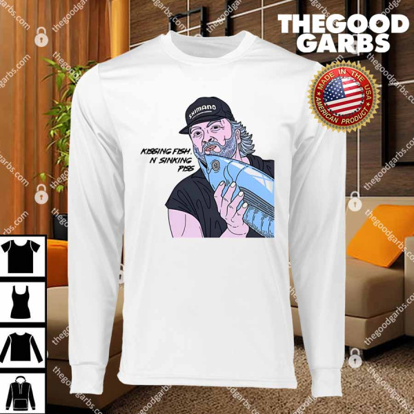 Shimano Kissing Fish N Sinking Piss T-Shirts