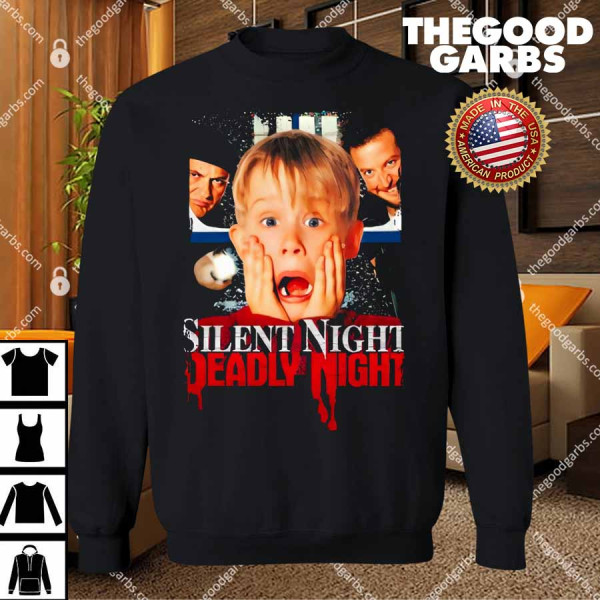 Silent Night Deadly Night Home Alone Movie Mashup T-Shirts